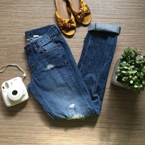 J. Crew Denim - J. Crew Distressed Jeans